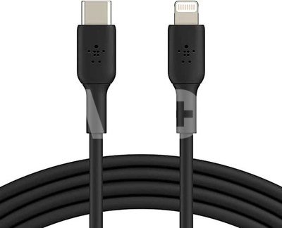 Belkin BOOST Charge Lightning to USB-C Cable 2m schw.CAA003bt2MBK