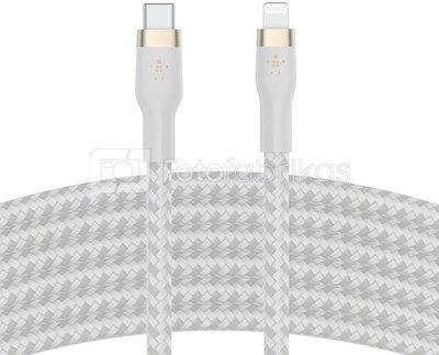 Belkin Flex Lightning/USB-C 15W 3m mfi. cert. white CAA011bt3MWH