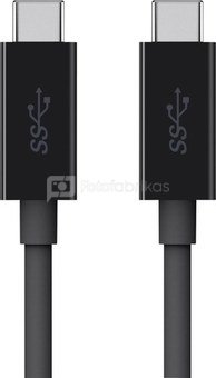Belkin USB-C/USB-C Monitorkabel 2m 100W schwarz F2CU049bt2M-BLK