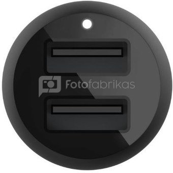 Belkin USB-A Car Charger 24W black CCB001btBK