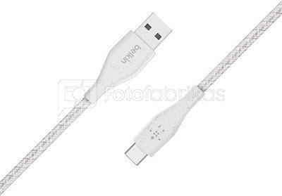 Belkin DuraTek Plus USB-C/USB-A 1,2m, white F2CU069bt04-WHT