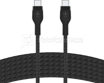 Belkin Flex USB-C/USB-C till 60W 3m, black CAB011bt3MBK