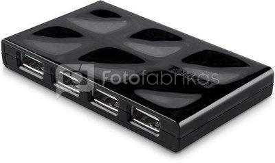 Belkin USB 2.0 7-Port Mobile Hub black F5U701CWBLK