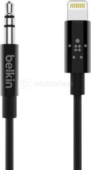 Belkin Lightning to 3.5 mm Audio Cable AV10172bt06-BLK  Black