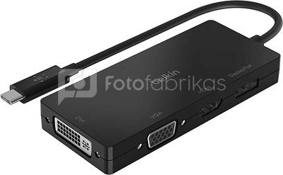 Belkin USB-C to HDMI / VGA / DisplayPort-Adapter AVC003btBK