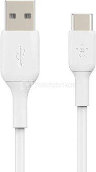 Belkin USB-C/USB-A Cable 1m PVC, white CAB001bt1MWH