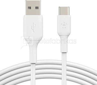 Belkin USB-C/USB-A Cable 3m PVC, white CAB001bt3MWH