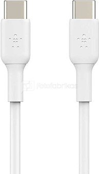 Belkin USB-C/USB-C Cable 1m PVC, white CAB003bt1MWH