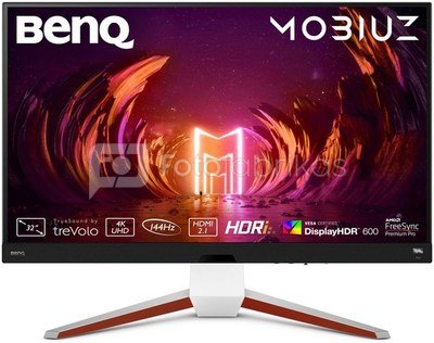 BenQ EX3210U 32" LED monitor  3840x2160/300cd/m2/2ms/HDMI DP USB, White