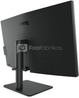 Benq USB-C Monitor PD3205U 31.5 ", IPS, UHD, 3840 x 2160, 16:9, 5 ms, 350 cd/m², Black, 60 Hz, HDMI ports quantity 1