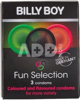 Billy Boy condom Fun Selection 3pcs
