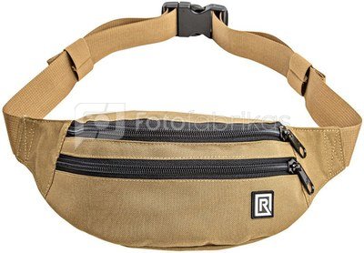 BlackRapid Waist Pack with 2 Zippered Pockets & Adjustable Belt   Coyote