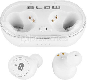 BLOW BLOW sluchawki BTE 100 BT Earbuds Biale