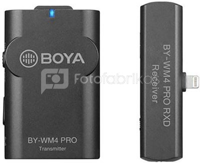 Boya Lavalier Microphone Wireless BY-WM4 Pro-K3 for iOS
