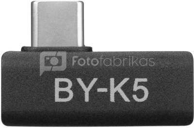 Adapteris (USB-C) - (USB-C) BOYA BY-K5