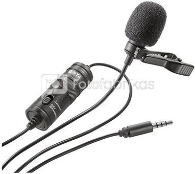 BOYA BY-M1 Pro Prisegamas mikrofonas 6m