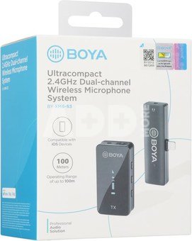 Boya wireless microphone BY-XM6-S3