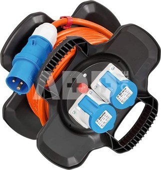 Brennenstuhl Rubber Cable Reel X-Gum CEE IP44 10m Camping