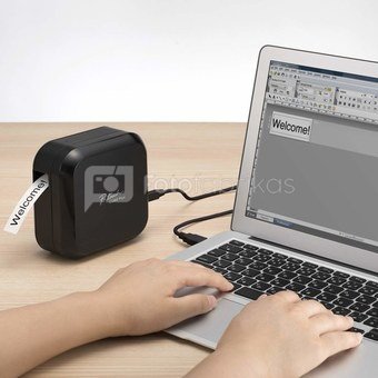 Brother Label Printer P-touch CUBE Plus PT-P710BT Mono, Thermal, Label Printer, Wi-Fi, Black