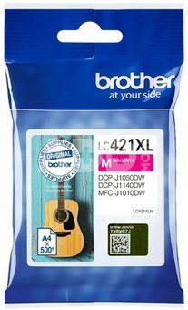 Brother LC421XLM Ink Cartridge, Magenta
