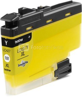 Brother LC427XLY Ink Cartridge, Yellow