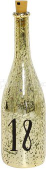 Butelis šampano dekoratyvinis 18-am gimtadieniui 61808 H:32 W:8 D:8 cm