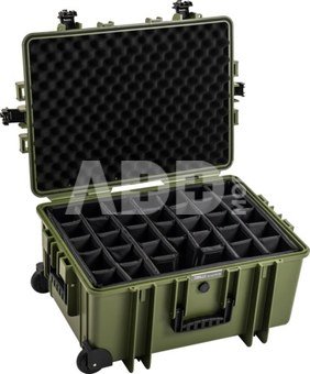 BW OUTDOOR CASES TYPE 6800 / BRONZE GREEN (DIVIDER SYSTEM)