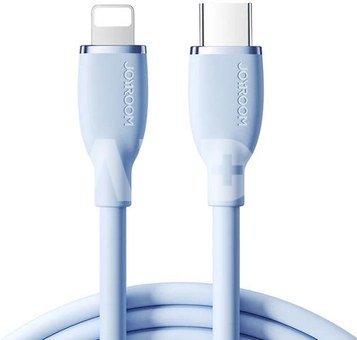 Cable Colorful 30W USB C to Lightning SA29-CL3 / 30W / 1,2m (blue)