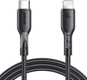 Cable Flash Charge USB C to Lightning SA26-CL3 / 30W / 1m (black)