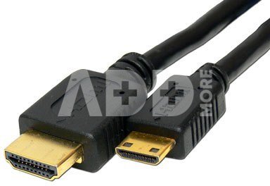 Kabelis mini HDMI - HDMI, 1.5m, 1.3 ver