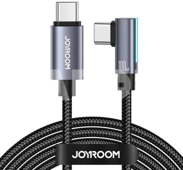 Cable S-CC100A17 100W USB C to USB C Angle Joyroom / 100W / 1,2m (black)
