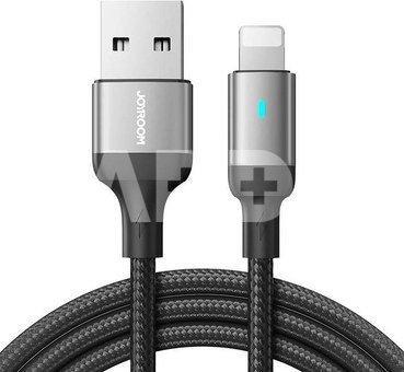Cable to USB-A / Lightning / 2.4A / 3m Joyroom S-UL012A10 (black)