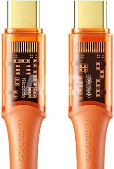 Cable USB-C do USB-C Mcdodo CA-2113 100W 1.8m (orange)