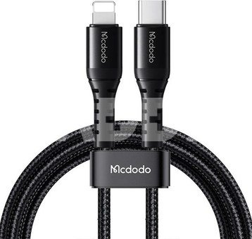 Cable USB-C to lightning Mcdodo CA-5630, 36W, 0.2m (black)