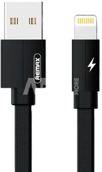 Cable USB Lightning Remax Kerolla, 1m (black)