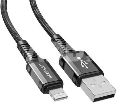 Cable USB to Lightning Acefast C1-02, 1.2m (czarny)
