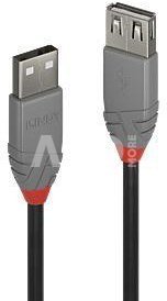 CABLE USB2 TYPE A 0.5M/ANTHRA 36701 LINDY