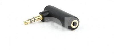 Cablexpert 3.5 mm Stereo Audio Right Angle Adapter A-3.5M-3.5FL