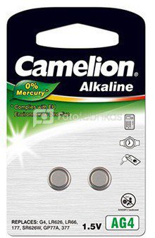Camelion AG4/LR66/LR626/377, Alkaline Buttoncell, 2 pc(s)