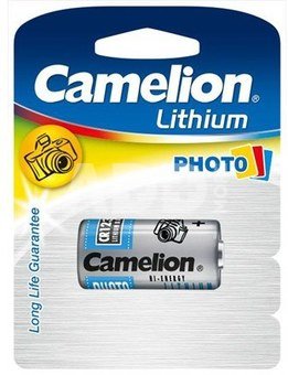 Camelion CAMERA SPECIAL battery 3V (CR123A), 1-pack 1-pack maitinimo elementai