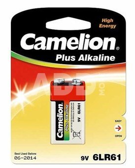 Camelion Plus Alkaline 9V Block (6LF22), 1-pack
