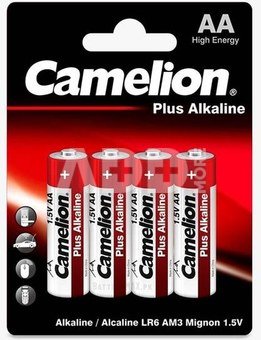 Camelion Plus Alkaline AA (LR6), 4-pack