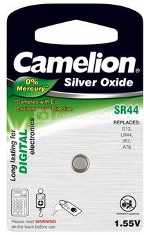 Camelion SR44/G13/357, Silver Oxide Cells