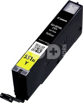 CAN CLI-551Y XL Yellow Ink Cart. for PIXMA iP7250, MG5450, MG6350 (685 pages)