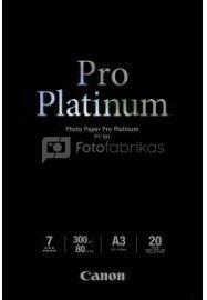 Canon PT-101 A 3, 20 sheet Photo Paper Pro Platinum 300 g