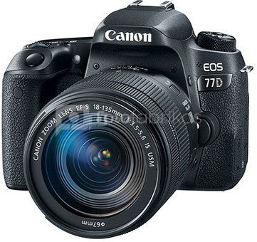 Veidrodinis fotoaparatas Canon EOS 77D + 18-135mm USM