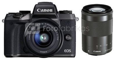 Canon EOS M50 + 15-45mm EF-M + 55-200mm EF-M