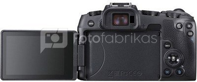 Canon EOS RP + EF-EOS R adapteris