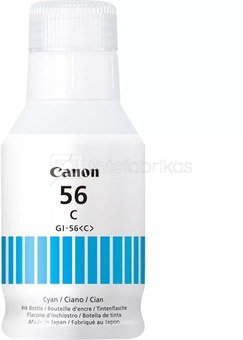Canon GI-56C Ink Bottle, Cyan