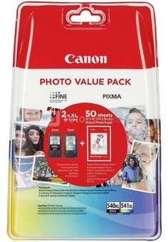 Canon PG-540 XL / CL-541 XL Photo Value Pack GP-501 50 Sh.